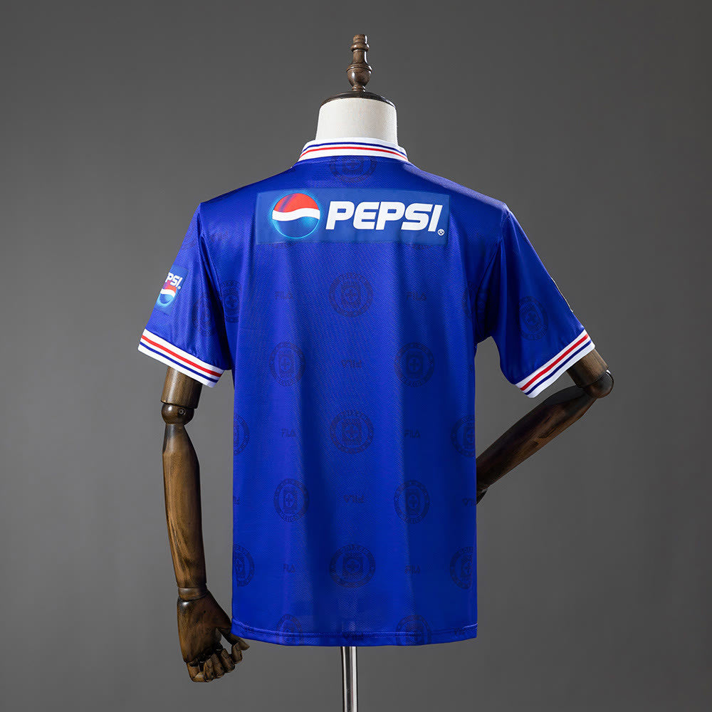 Camiseta Cruz Azul 1998 Local Retro - Vista posterior