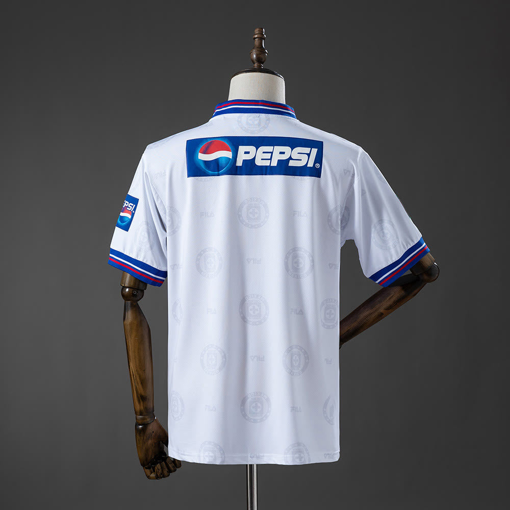 Camiseta Cruz Azul 1998 Visitante Retro - Vista posterior