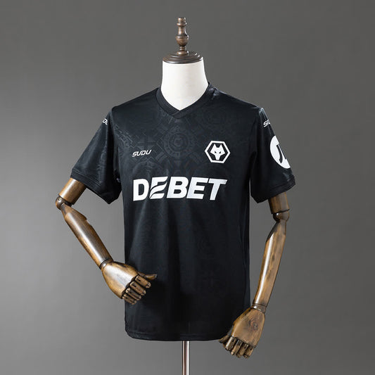 Camiseta Wolverhampton 25/26 Portero Negro - Vista frontal