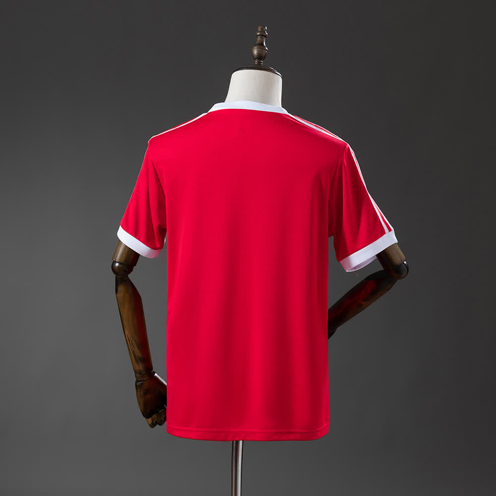 Camiseta Hamburgo 74/75 Visitante Retro - Vista posterior