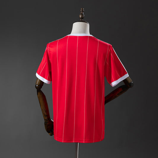 Camiseta Hamburgo 83/84 Visitante Retro - Vista posterior