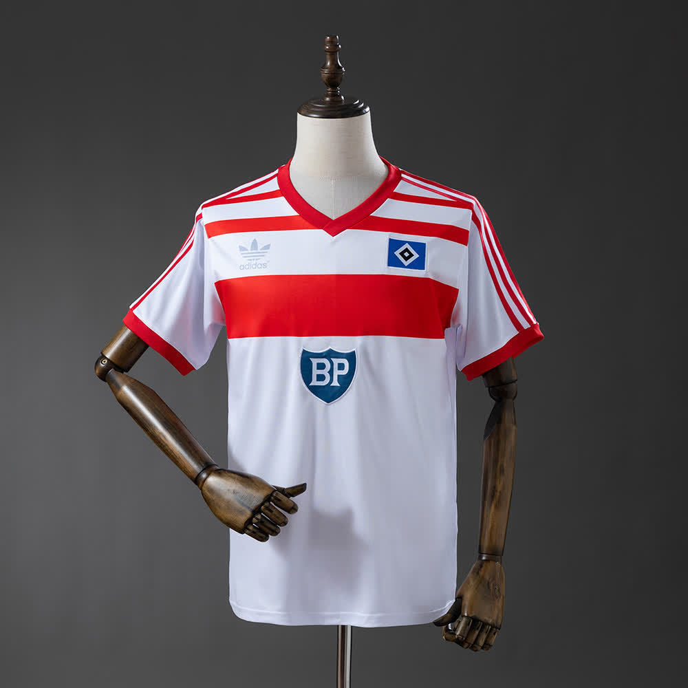 Camiseta Hamburgo 1983 Local Retro - Vista frontal