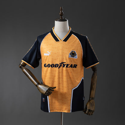 Camiseta Wolverhampton 96/98 Local Retro - Vista frontal