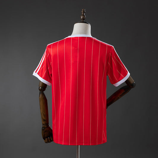 Camiseta Nottingham Forest 82/84 Visitante Retro - Vista posterior