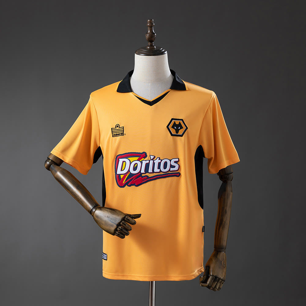 Camiseta Wolverhampton 02/04 Local Retro - Vista frontal