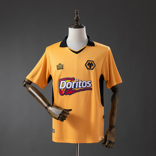 Camiseta Wolverhampton 02/04 Local Retro - Vista frontal