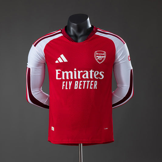 Camiseta Arsenal 26/27 Local Manga Larga, Versión Jugador - Vista frontal