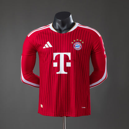 Camiseta Bayern Munich 26/27 Local Manga Larga, Versión Jugador - Vista frontal