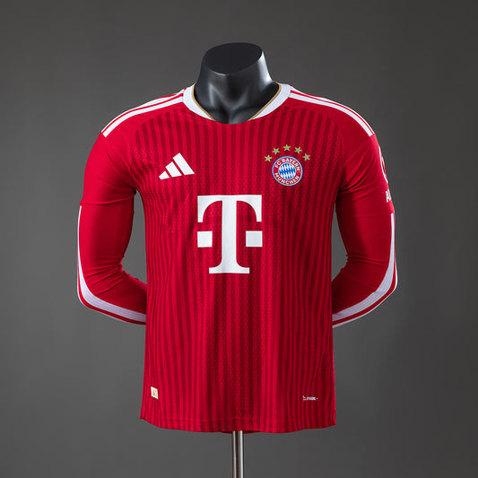 Camiseta Bayern Munich 26/27 Local Manga Larga, Versión Jugador - Vista frontal