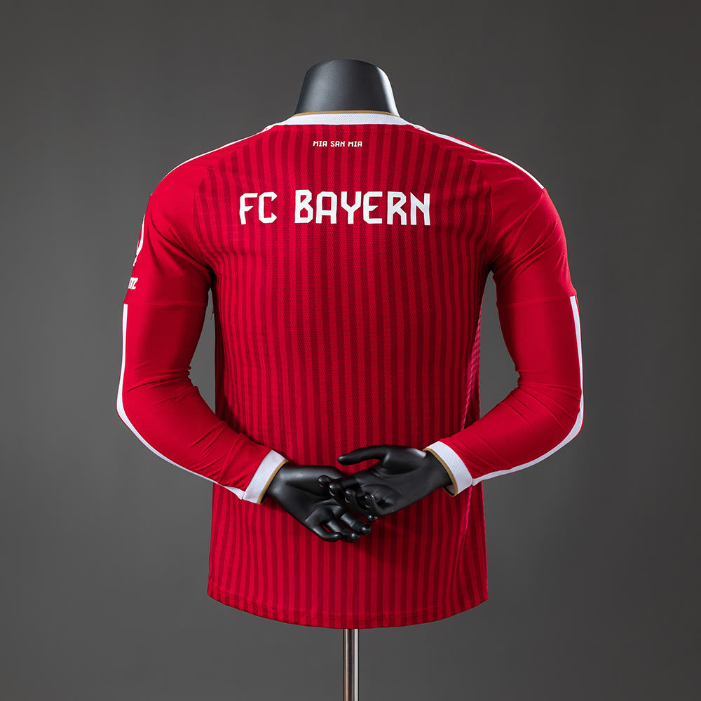 Camiseta Bayern Munich 26/27 Local Manga Larga, Versión Jugador - Vista posterior