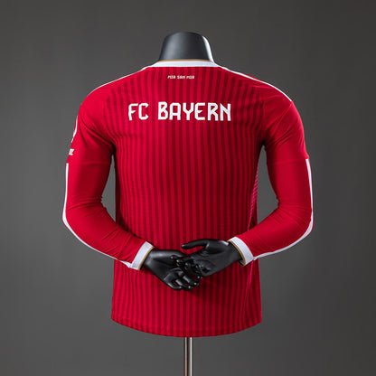 Camiseta Bayern Munich 26/27 Local Manga Larga, Versión Jugador - Vista posterior
