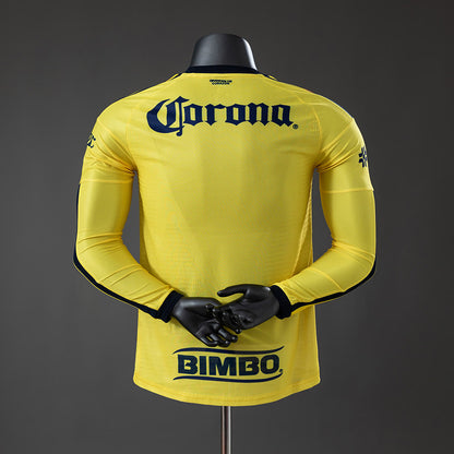 Camiseta Club América 26/27 Local Manga Larga, Versión Jugador - Vista posterior