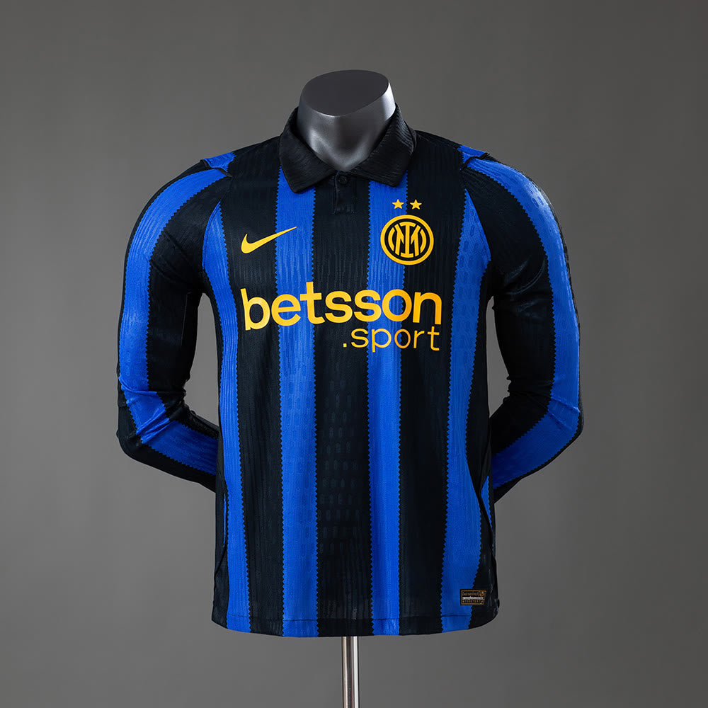 Camiseta Inter de Milán 26/27 Local Manga Larga, Versión Jugador - Vista frontal