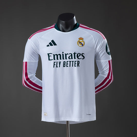 Camiseta Real Madrid 26/27 Local Manga Larga, Versión Jugador - Vista frontal