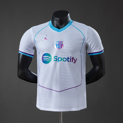 Camiseta FC Barcelona 26/27 Edición Especial Blanco, Versión Jugador - Vista frontal