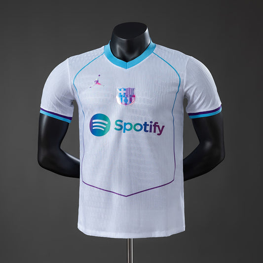 Camiseta FC Barcelona 26/27 Edición Especial Blanco, Versión Jugador - Vista frontal