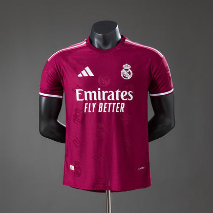 Camiseta Real Madrid 26/27 Edición Especial Granate, Versión Jugador - Vista frontal