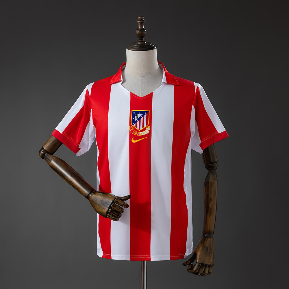 Camiseta Atlético de Madrid 03/04 Centenario Local - Vista frontal