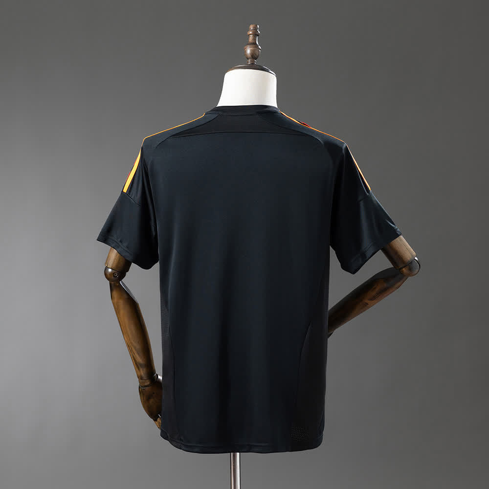 Camiseta Arsenal 25/26 Colaboración Negro Retro - Vista posterior