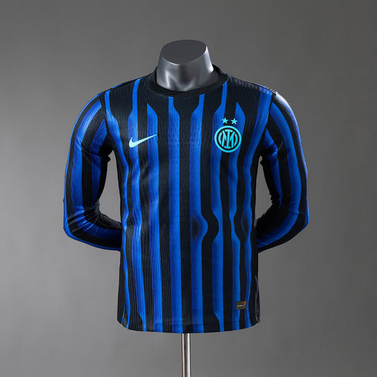 Camiseta Inter de Milán 25/26 Local Manga Larga, Versión Jugador - Vista frontal
