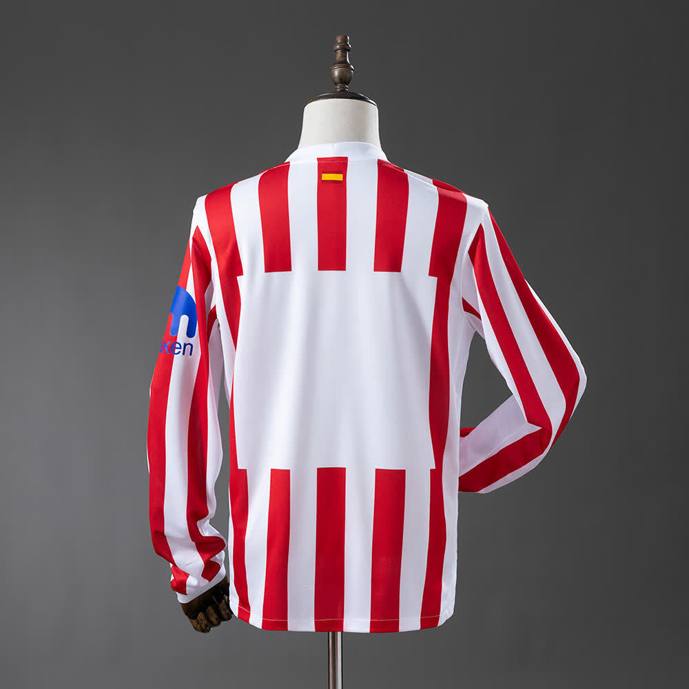 Camiseta Atlético de Madrid 25/26 Local Manga Larga - Vista posterior