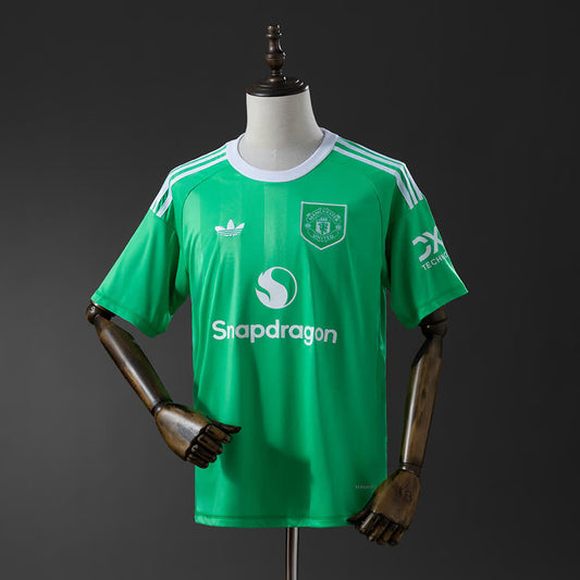 Camiseta Manchester United 25/26 Tercera Portero Verde - Vista frontal