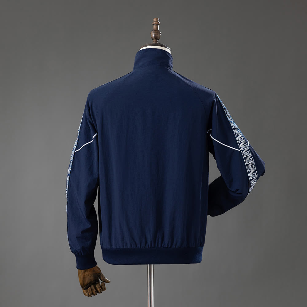 Rompevientos Chivas Guadalajara 2026 Azul Marino - Vista posterior