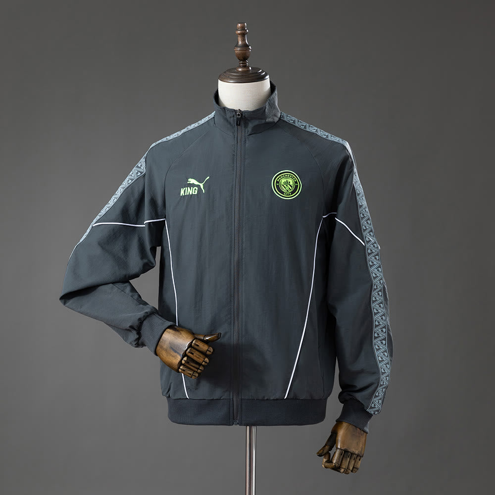 Rompevientos Manchester City 26/27 Gris - Vista frontal