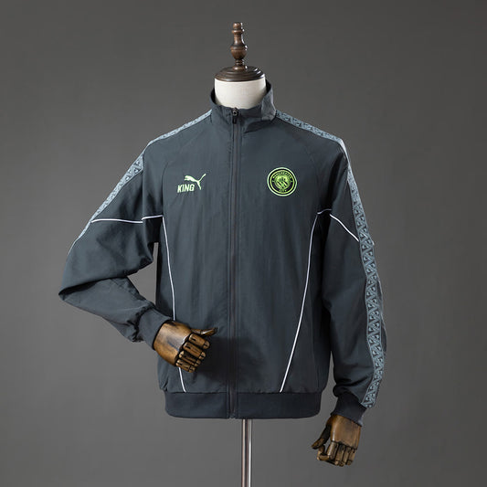 Rompevientos Manchester City 26/27 Gris - Vista frontal