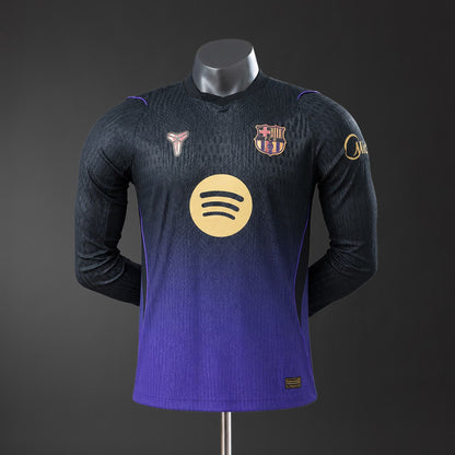 Camiseta FC Barcelona x Kobe Bryant 26/27 Visitante Manga Larga, Versión Jugador - Vista frontal