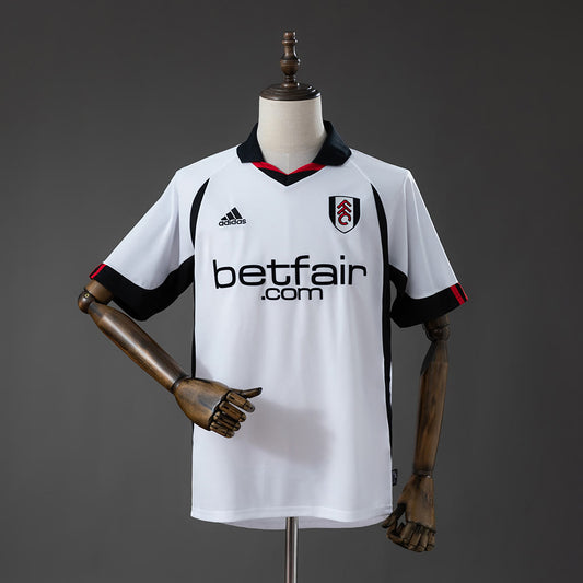 Camiseta Fulham 02/03 Local Retro - Vista frontal