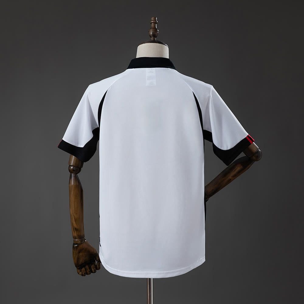 Camiseta Fulham 01/02 Local Retro - Vista posterior