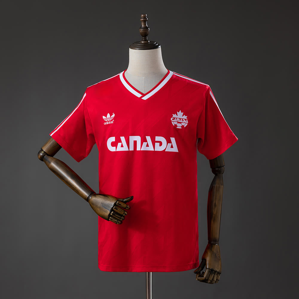 Camiseta Canadá 1986 Local Retro - Vista frontal