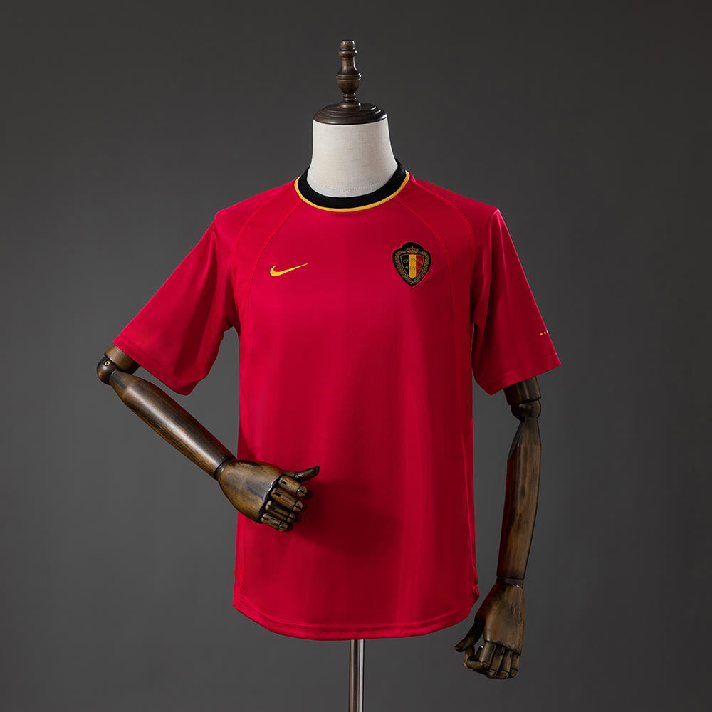 Camiseta Bélgica 2000 Local Retro - Vista frontal