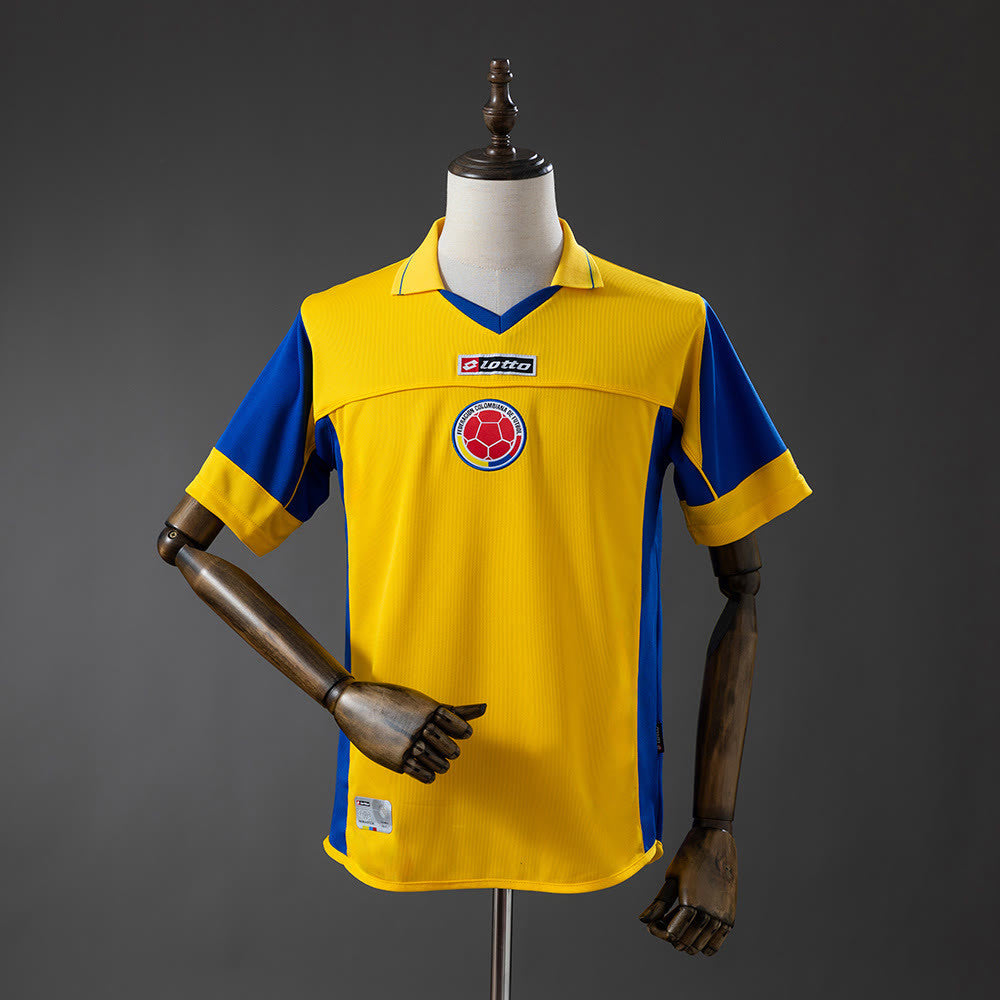 Camiseta Colombia 03/05 Local Retro - Vista frontal