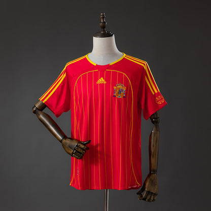 Camiseta España 2006 Local Retro - Vista frontal