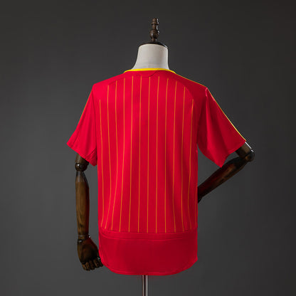 Camiseta España 2006 Local Retro - Vista posterior