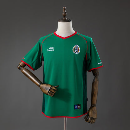 Camiseta México 2002 Local Retro - Vista frontal