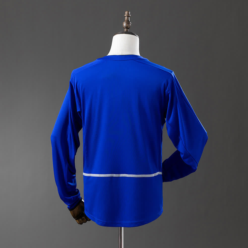 Camiseta Manchester United 02/03 Tercera Retro Manga Larga - Vista posterior