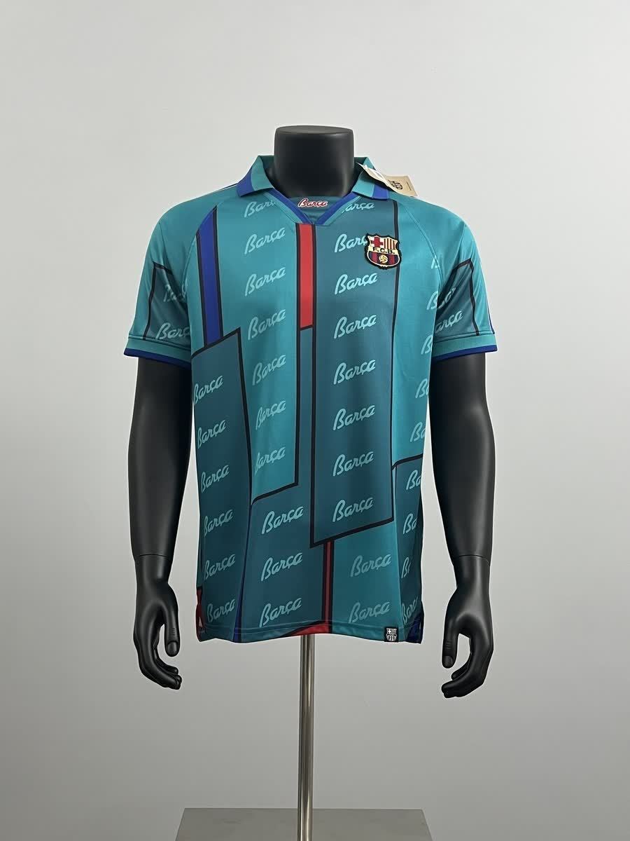 Camiseta FC Barcelona 96/97 Visitante Retro - Vista frontal