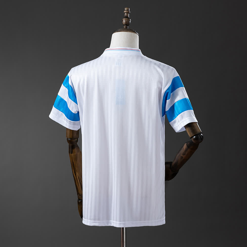 Camiseta Olympique de Marsella 1990 Local Retro - Vista posterior