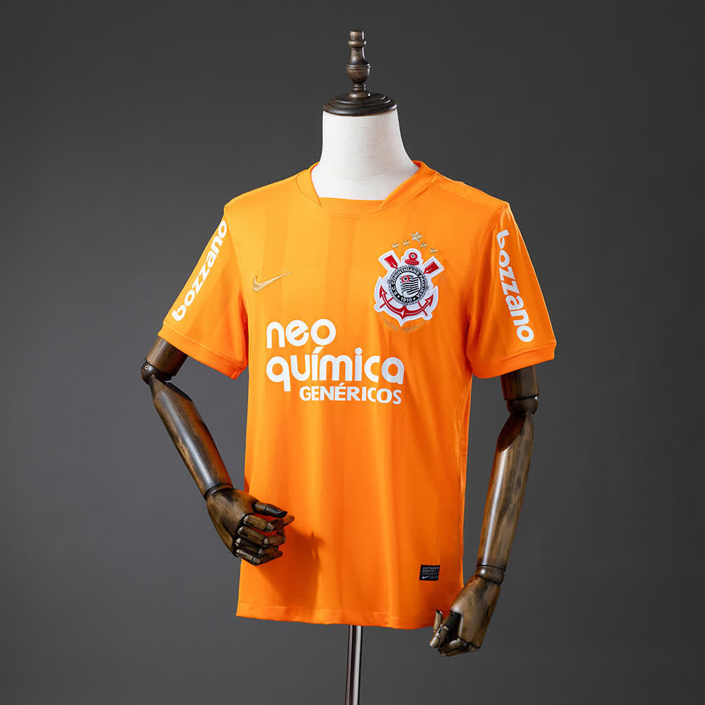 Camiseta Corinthians 2010 Naranja Retro - Vista frontal