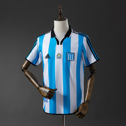 Camiseta Racing Club 00/01 Local Retro - Vista frontal