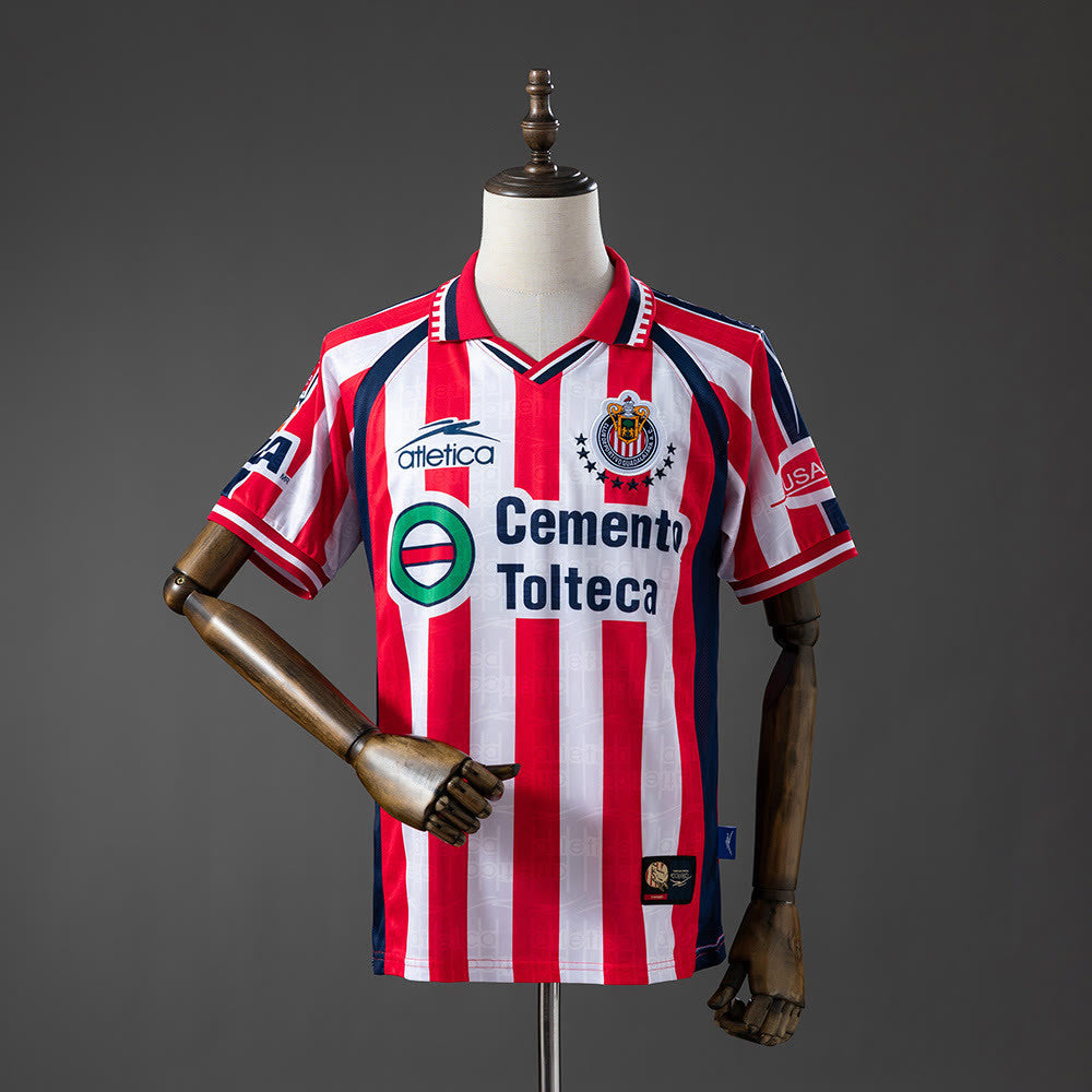 Camiseta Chivas Guadalajara 99/00 Local Retro - Vista frontal