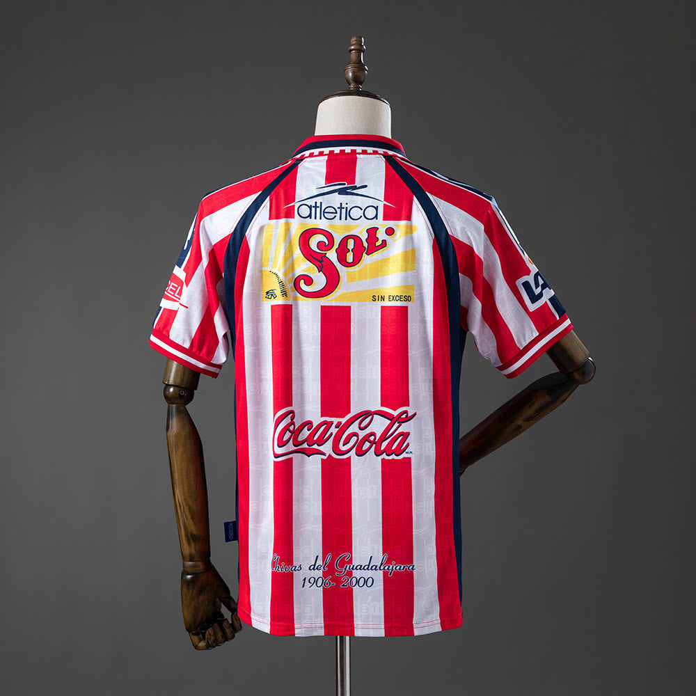 Camiseta Chivas Guadalajara 99/00 Local Retro - Vista posterior