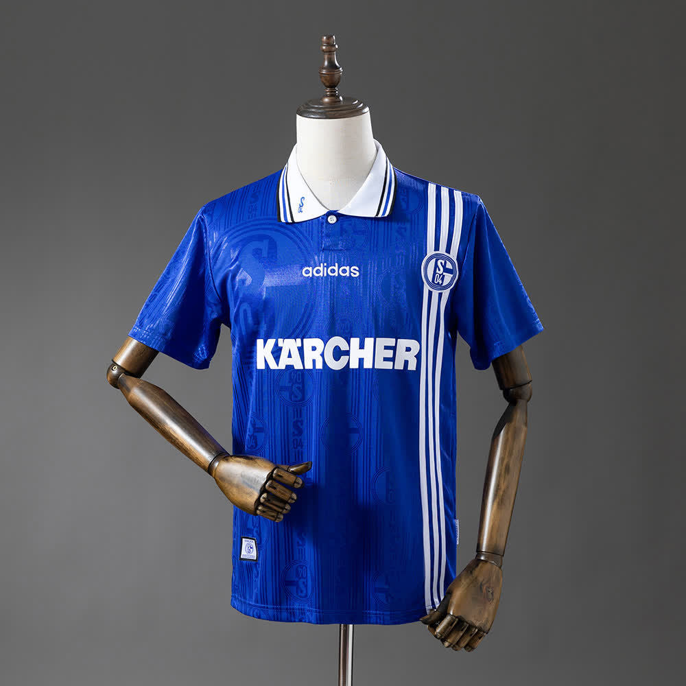 Camiseta FC Schalke 04 96/97 Local Retro - Vista frontal
