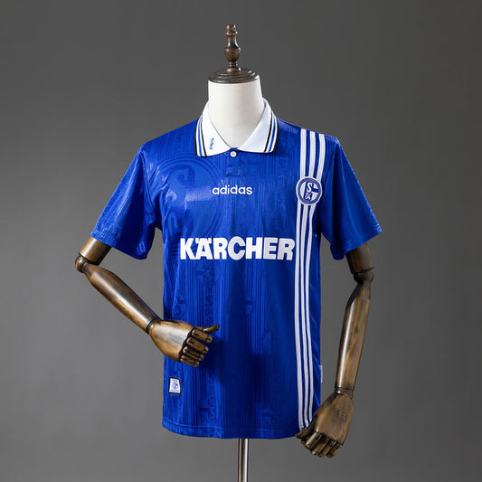 Camiseta FC Schalke 04 96/97 Local Retro - Vista frontal