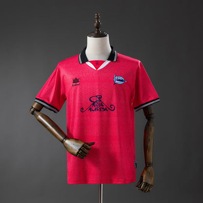 Camiseta Deportivo Alavés 00/01 Visitante Retro - Vista frontal
