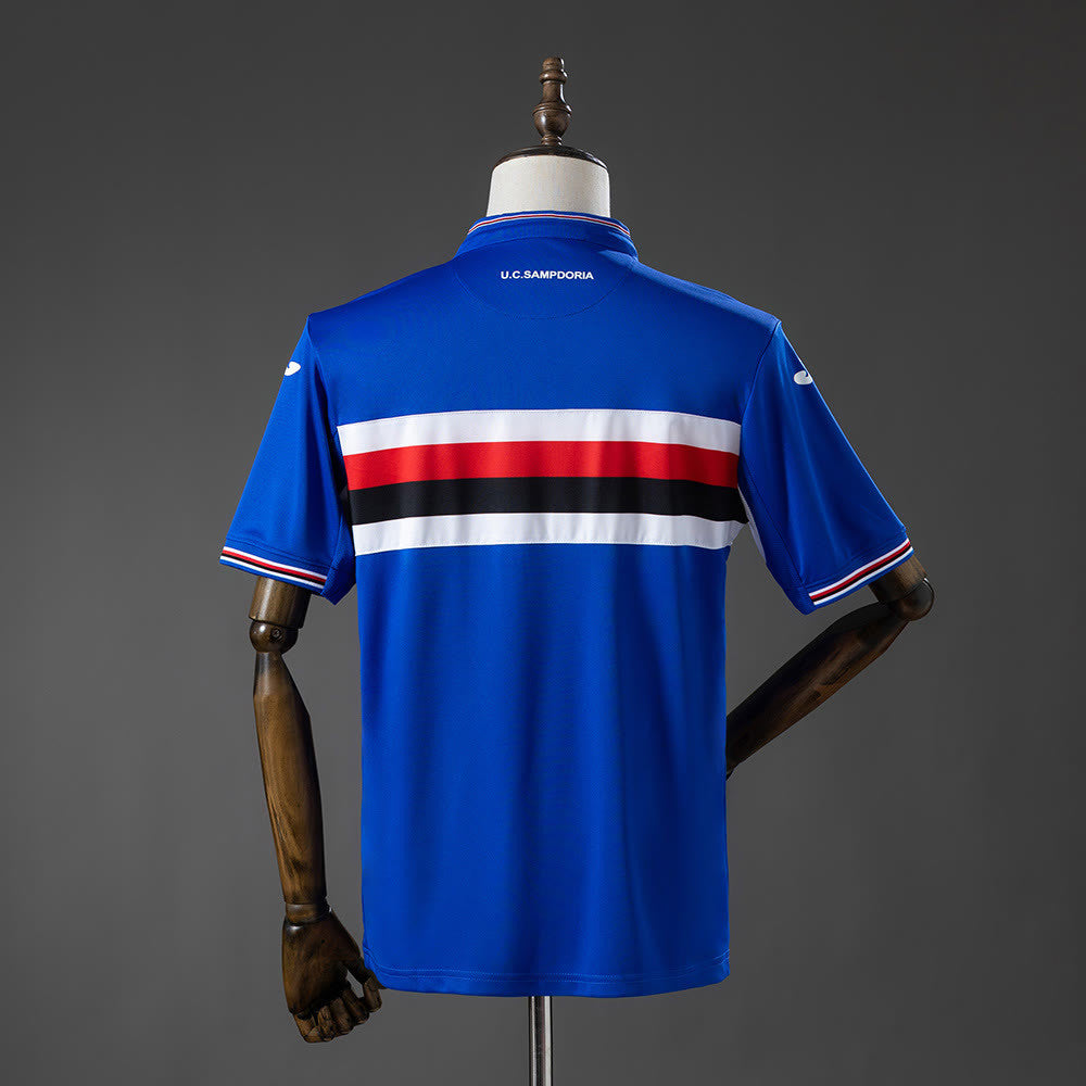 Camiseta Sampdoria 15/16 Local Retro - Vista posterior