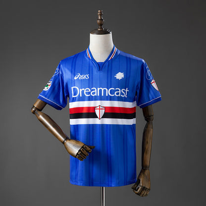 Camiseta Sampdoria 00/01 Local Retro - Vista frontal